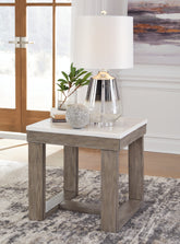 Hoover Furniture Outlet - Ashley Furniture - Loyaska End Table - Square End Table - T789-2