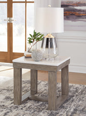 Hoover Furniture Outlet - Ashley Furniture - Loyaska End Table - Square End Table - T789-2
