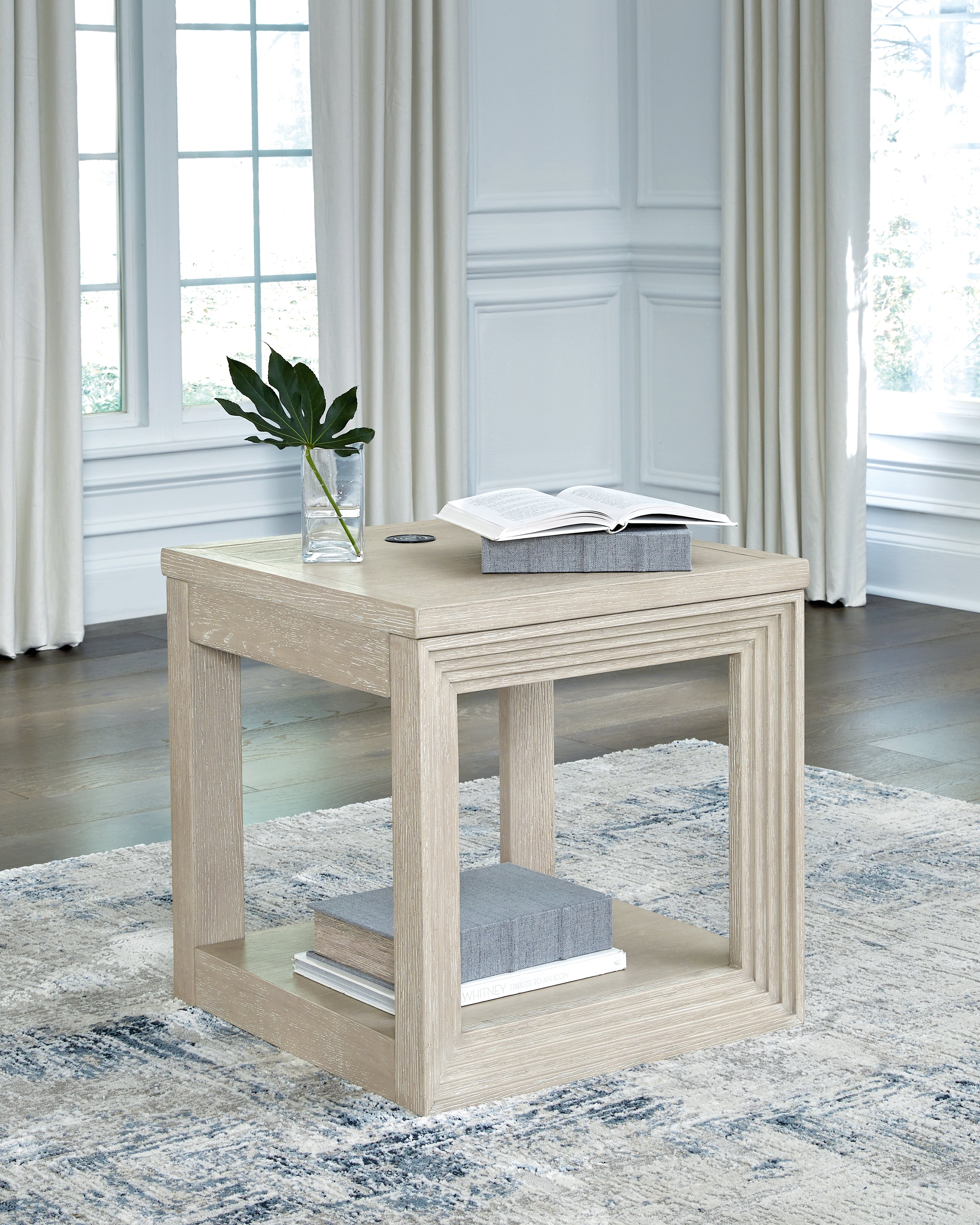 Hoover Furniture Outlet - Ashley Furniture - Marxhart End Table - Square End Table - T791-2