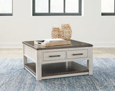 Hoover Furniture Outlet - Ashley Furniture - Darborn Lift-Top Coffee Table - Lift Top Cocktail Table - T796-00