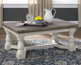 Hoover Furniture Outlet - Ashley Furniture - Havalance Coffee Table - Rectangular Cocktail Table - T814-1