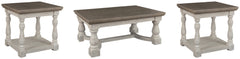 Hoover Furniture Outlet - Ashley Furniture - Havalance Coffee Table and 2 End Tables - Coffee Table and 2 End Tables - T814T1