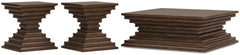 Hoover Furniture Outlet - Ashley Furniture - Hannodream Coffee Table and 2 Ends - Coffee Table and 2 Ends - T821T1