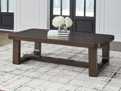 Hoover Furniture Outlet - Ashley Furniture - Breckington Coffee Table - Rectangular Cocktail Table - T856-1