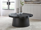 Hoover Furniture Outlet - Ashley Furniture - Wimbell Coffee Table - Round Cocktail Table - T970-8