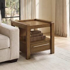 Hoover Furniture Outlet - Ashley Furniture - Marxmore End Table - Square End Table - T983-2