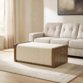 Hoover Furniture Outlet - Ashley Furniture - Marxmore Upholstered Ottoman with Storage - UPH Ottoman with Storage - T983-20