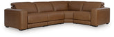 Hoover Furniture Outlet - Ashley Furniture - Magic Man 4-Piece Power Reclining Sectional - 4-Piece Power Reclining Sectional - PCU10700S11