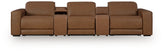 Hoover Furniture Outlet - Ashley Furniture - Magic Man 5-Piece Power Reclining Sectional with Console - 5-Piece Power Reclining Sectional with Console - PCU10700S10
