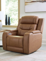 Hoover Furniture Outlet - Ashley Furniture - Knightington Power Recliner with Audio Seating - Power Recliner w/Audio Seating - PCU1160013A