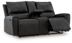 Glossmore Reclining Loveseat with Console