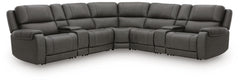 Hoover Furniture Outlet - Ashley Furniture - 5Z - Pittson 7-Piece Power Reclining Sectional - 7-Piece Power Reclining Sectional - PCU12600S10