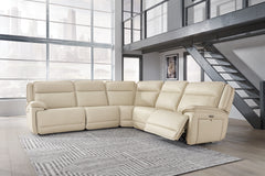 Hoover Furniture Outlet - Ashley Furniture - Double Deal 5-Piece Power Reclining Sectional - 5-Piece Power Reclining Sectional - U13001S2