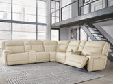 Hoover Furniture Outlet - Ashley Furniture - Double Deal 7-Piece Reclining Sectional with 2 Consoles - 7-Piece Reclining Sectional with 2 Consoles - U13001S9