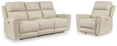 Hoover Furniture Outlet - Ashley Furniture - Dahlmoore Power Reclining Sofa and Power Recliner - Power Reclining Sofa and Power Recliner - U13200U2