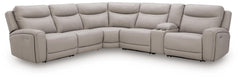 Gravier 6-Piece Power Reclining Sectional with Storage Console