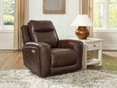 Hoover Furniture Outlet - Ashley Furniture - Gravier Power Recliner - PWR Recliner/ADJ Headrest - U1330113