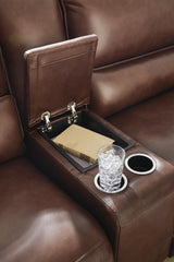 DeepWakes 5-Piece Reclining Sectional with Storage Consoles