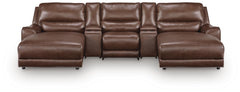 DeepWakes 5-Piece Power Reclining Sectional with Chaise