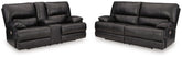 Hoover Furniture Outlet - Ashley Furniture - Mountainous Power Reclining Sofa and Loveseat - Power Reclining Sofa and Loveseat - U65801U1