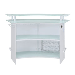 Valentina Bar Table in White