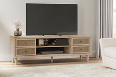 Hoover Furniture Outlet - Ashley Furniture - Cielden 72" TV Stand - 72" - W1199-68