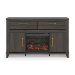 Brazen Valley 60" TV Stand with Electric Fireplace