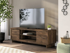 Hoover Furniture Outlet - Ashley Furniture - Zadilyn 72" TV Stand - 72" - W3367-68