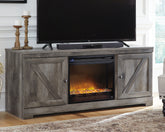Hoover Furniture Outlet - Ashley Furniture - Wynnlow 63" TV Stand with Electric Fireplace - 63" TV Stand with Electric Fireplace - W440W4