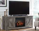 Hoover Furniture Outlet - Ashley Furniture - Wynnlow 63" TV Stand with Electric Fireplace - 63" TV Stand with Electric Fireplace - W440W9