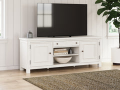 Hoover Furniture Outlet - Ashley Furniture - Robbinsdale 72" TV Stand - 72" - W742-68