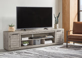 Hoover Furniture Outlet - Ashley Furniture - Naydell 92" TV Stand - 92" - W996-78