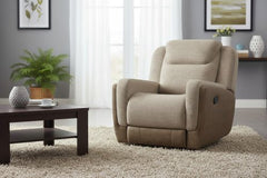Motion Glider Recliner in Rancho Beige