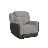 Motion Glider Recliner in Rancho Grey