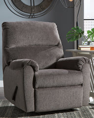 Hoover Furniture Outlet - Ashley Furniture - Nerviano Recliner - Zero Wall Recliner / Gray - 1080329