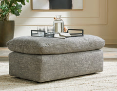 Hoover Furniture Outlet - Ashley Furniture - Dramatic Ottoman - Ottoman / Granite - 1170214