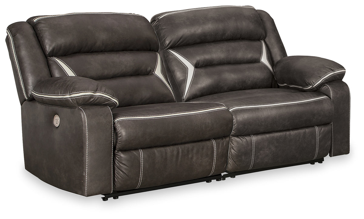 Hoover Furniture Outlet - Ashley Furniture - Kincord 2-Piece Power Reclining Sectional Loveseat - 2-Piece Power Reclining Sectional Loveseat - 13104S7