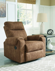 Hoover Furniture Outlet - Ashley Furniture - Edenwold Recliner - Rocker Recliner / Brindle - 1380525