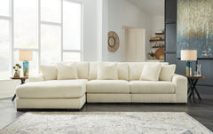 Hoover Furniture Outlet - Ashley Furniture - Lindyn 3-Piece Sectional with Chaise - RAF 3-Piece Sectional with Chaise - 21104S13