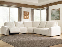 Hoover Furniture Outlet - Ashley Furniture - East Loft 5-Piece Power Reclining Sectional - 5-Piece Power Reclining Sectional - PC21607S3