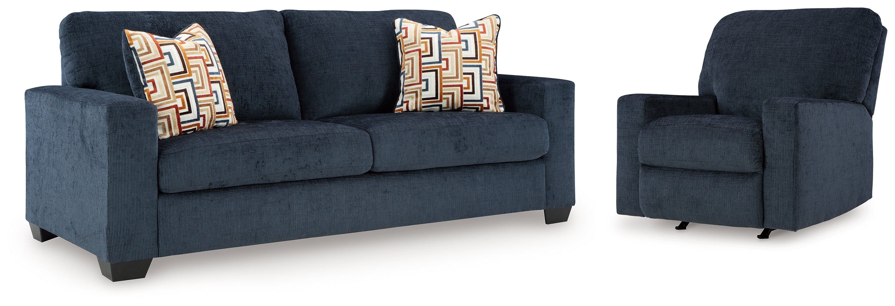 Hoover Furniture Outlet - Ashley Furniture - Aviemore Sofa and Recliner - Sofa and Recliner - 24303U3