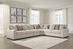 Hoover Furniture Outlet - Ashley Furniture - Ballyton 4-Piece Sectional - RAF 4-Piece Sectional - 25102S2