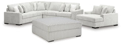 Hoover Furniture Outlet - Ashley Furniture - Stupendous 4-Piece Sectionals and Ottoman - 4-Piece Sectionals and Ottoman - 25903U5