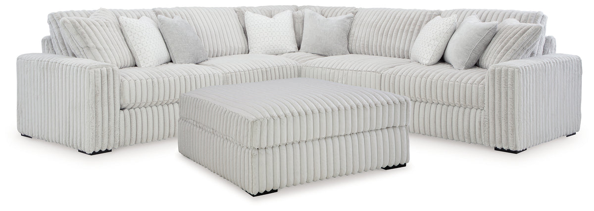Hoover Furniture Outlet - Ashley Furniture - Stupendous 3-Piece Sectional and Ottoman - 3-Piece Sectional and Ottoman - 25903U6