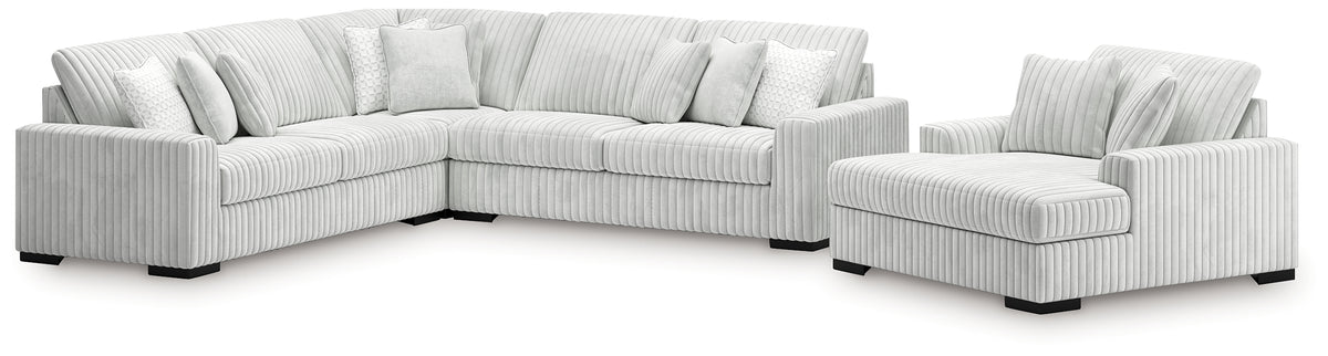 Hoover Furniture Outlet - Ashley Furniture - Stupendous 3-Piece Sectional and Oversized Chaise - 3-Piece Sectional and Oversized Chaise - 25903U4