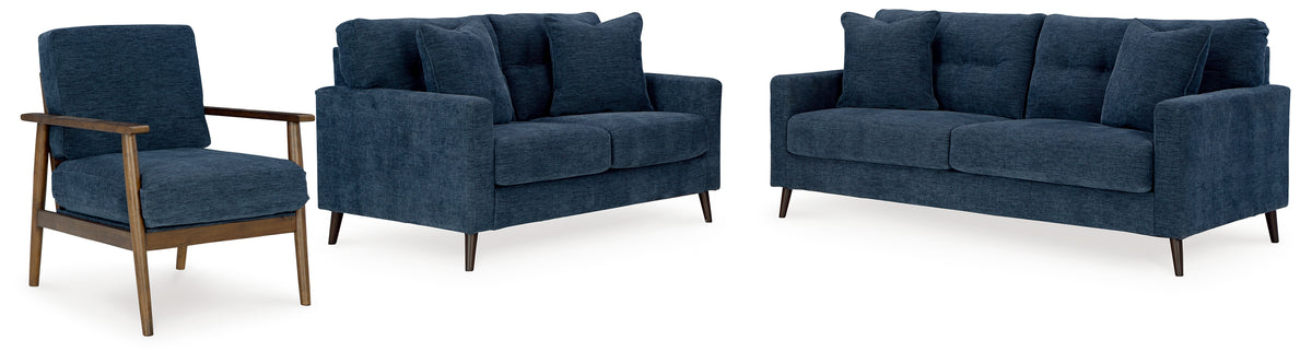 Hoover Furniture Outlet - Ashley Furniture - Bixler Sofa, Loveseat and Chair - Sofa, Loveseat and Chair - 26106U4