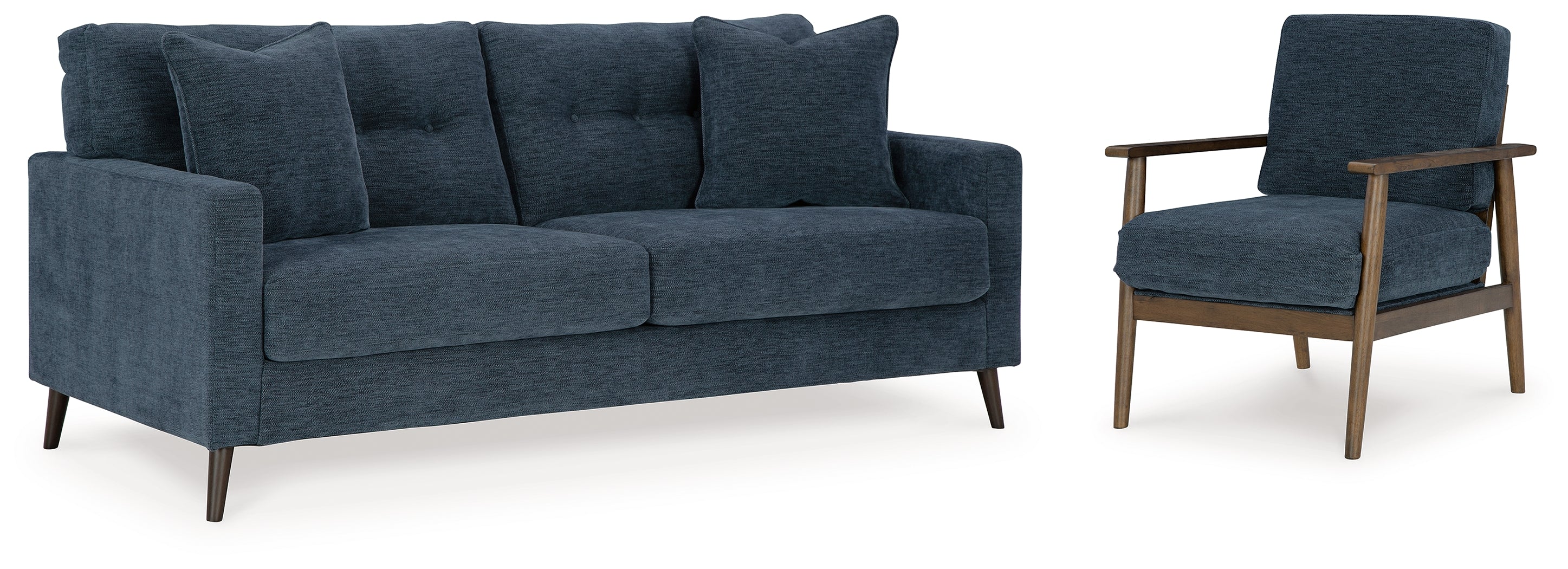 Hoover Furniture Outlet - Ashley Furniture - Bixler Sofa and Chair - Sofa and Chair - 26106U3