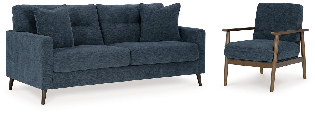 Hoover Furniture Outlet - Ashley Furniture - Bixler Sofa and Chair - Sofa and Chair - 26106U3