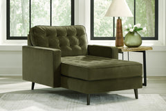 Hoover Furniture Outlet - Ashley Furniture - Reveon Lakes Chaise - Chaise / Olive - 2640415