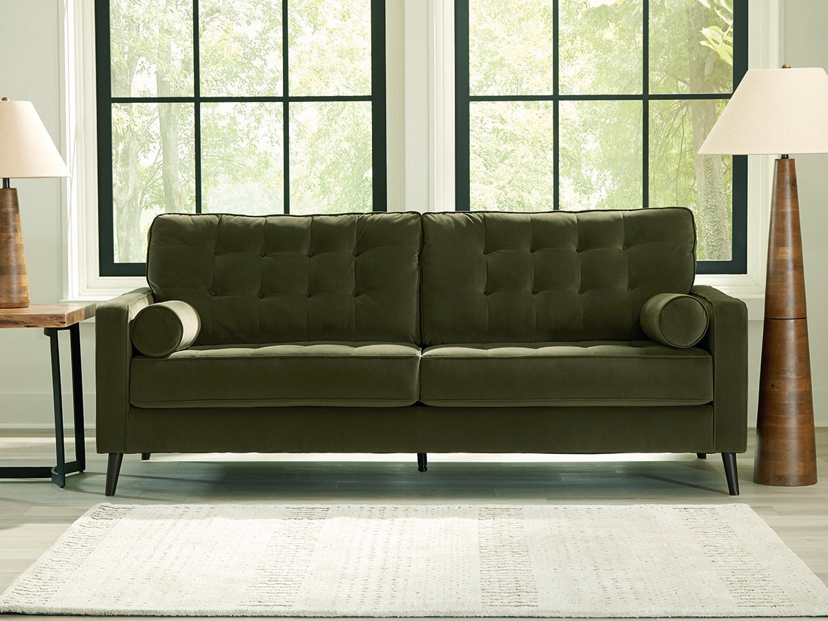 Hoover Furniture Outlet - Ashley Furniture - Reveon Lakes Sofa - Sofa / Olive - 2640438